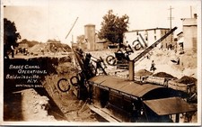 Real Photo Barge Canal