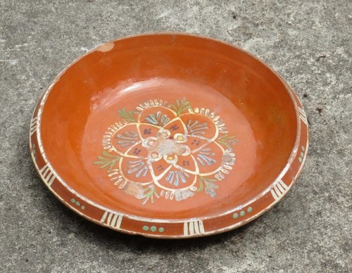 Antique hand painted ceramic - hand,