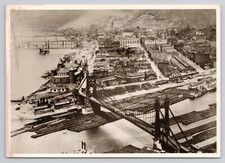 Pittsburgh Point Barges Await