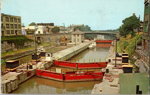 Gates locks erie - of,